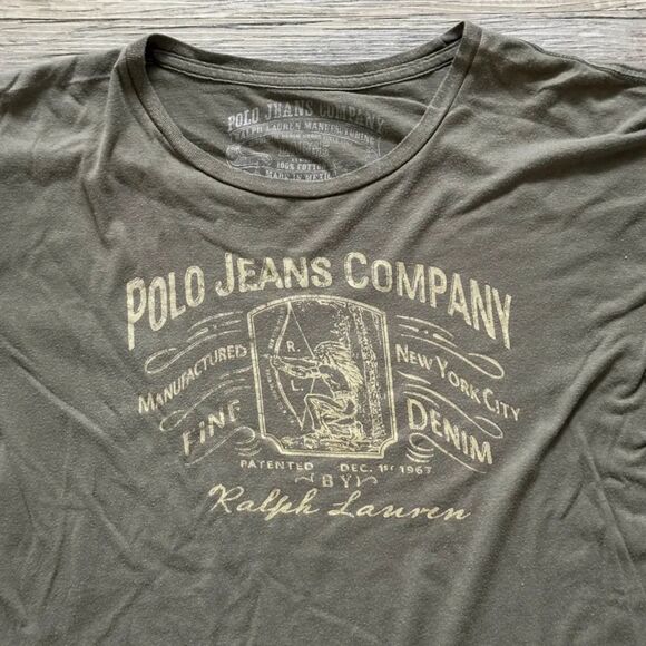 Polo Ralph Lauren Polo Jeans Company Native American T Shirt Size L RRL - Picture 2 of 5